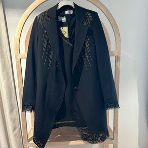 2 piece SET - Dress and Blazer